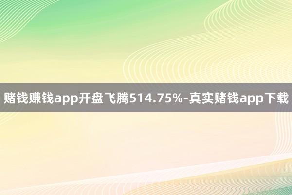 赌钱赚钱app开盘飞腾514.75%-真实赌钱app下载